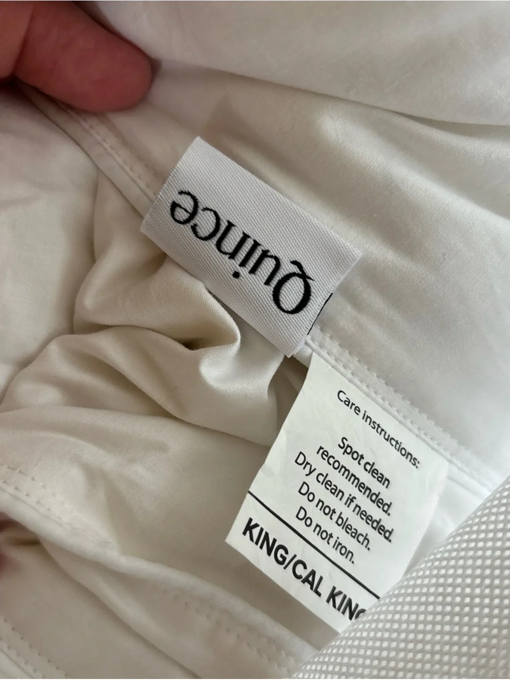 Quince Luxe Goose Down Comforter All Season Duvet Insert